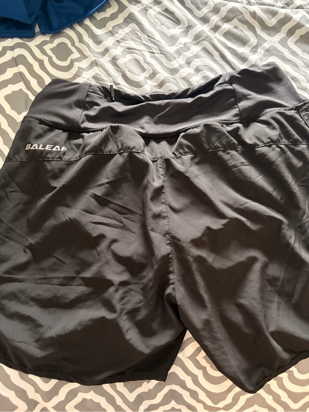 Baleaf Athletic Black Running Shorts